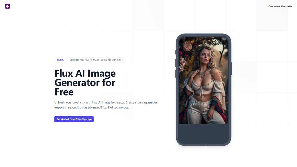 Flux Image Generator | Create Flux AI Images for free (no sign up)